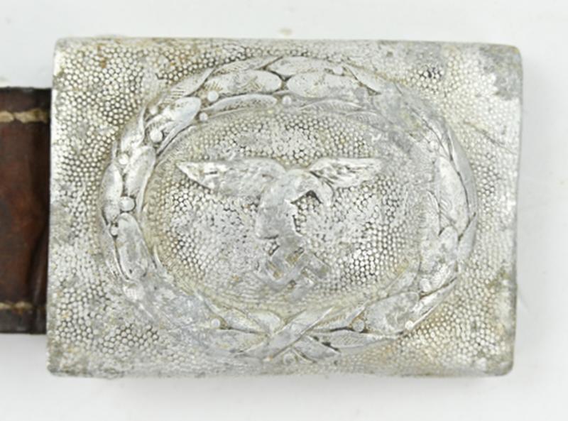 German LW Beltbuckle with Tab 'E.Schneider'