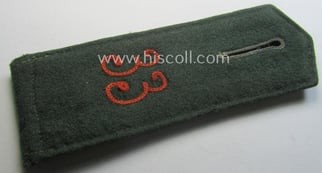 Single, WH (Heeres) EM-type 'cyphered' shoulderstrap: 'Soldat des...