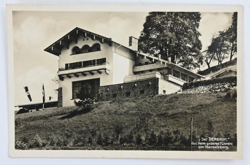 German Third Reich Era Postcard 'Der Berghof'