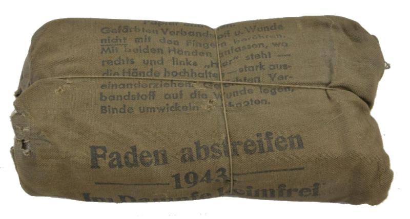 German WH First Aid Pack 1943