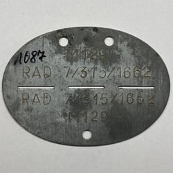 RAD 7/315/1662 Reichsarbeitsdienst