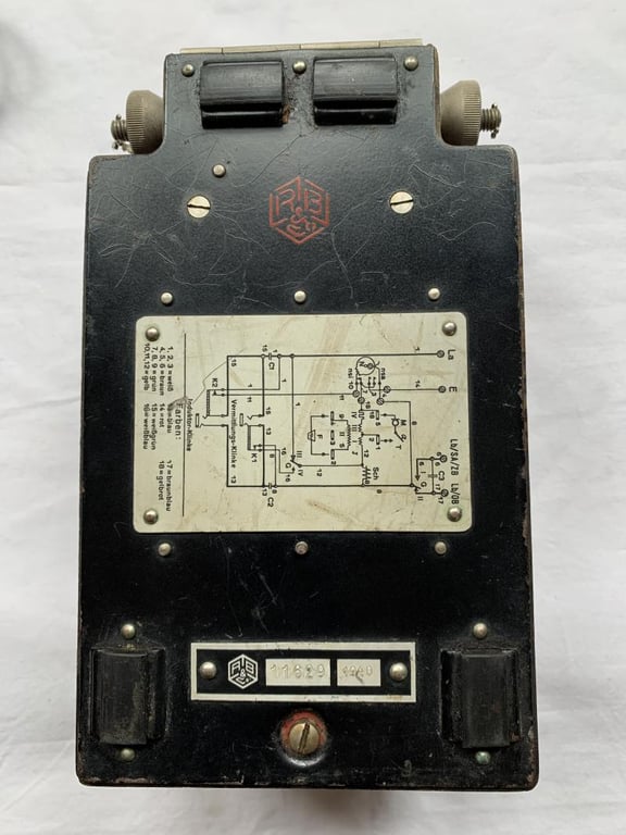 German WW2 Bakelite Desk Rotary Telephone -1940-