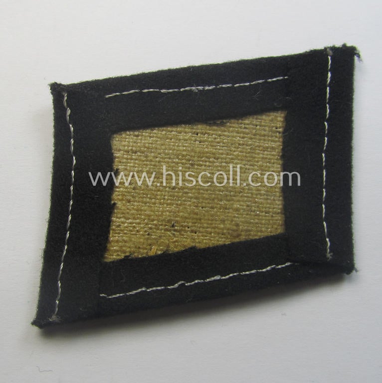 Waffen-SS - so-called: 'RzM-styled' - EM- (ie. NCO-) type collar-tab as was intended for usage by soldiers ie. NCOs of the: '22. SS-Freiwilligen-Kavallerie-Division' (ie. sometimes referred to as: "Maria Theresa")