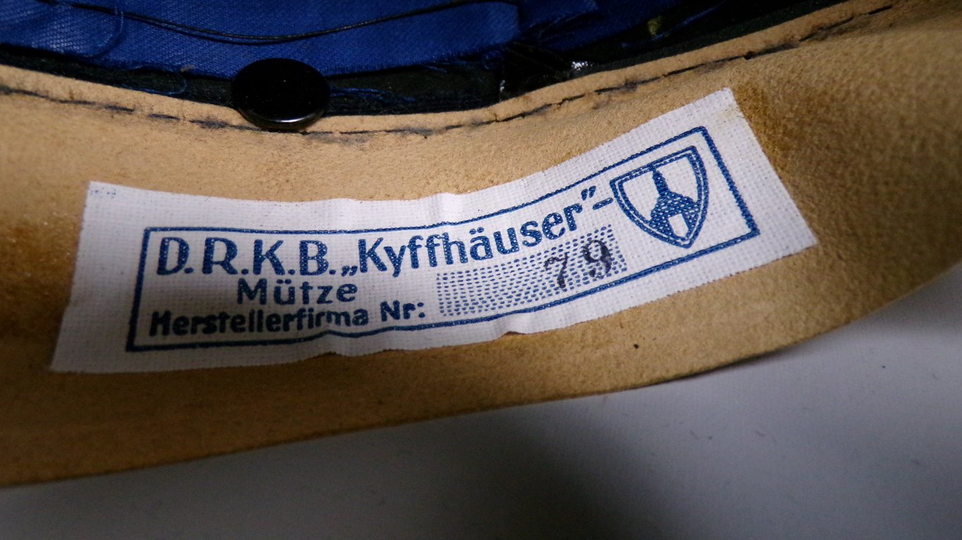 kyffhäuserbund schirmmütze (visor cap)