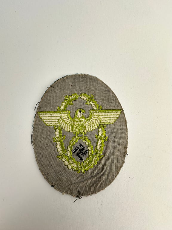 German police "Schutzpolizei" sleeve eagle