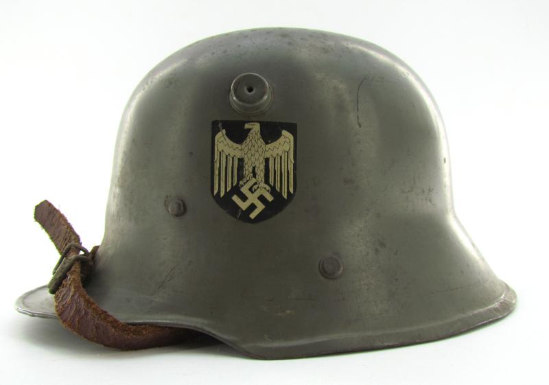 German Third Reich, Child's M1916 double decal helmet ( ‘Kinderstahlhelm’ )