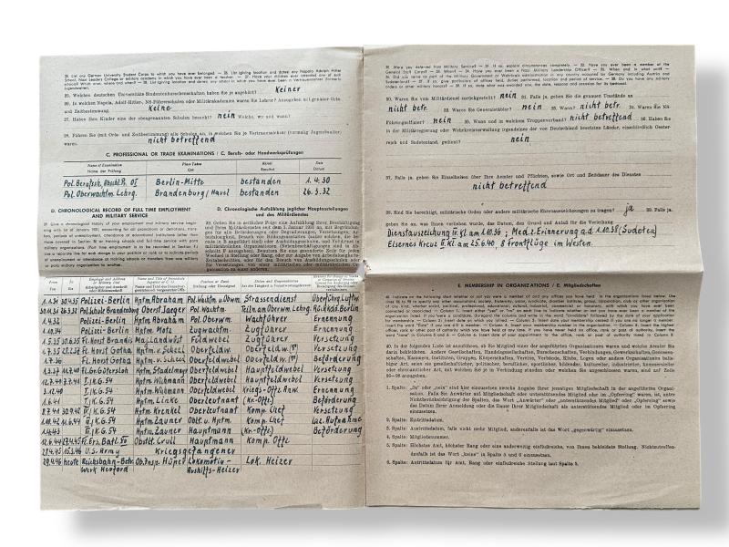 Grouping of Hauptmann Heinz-Joachim Müller