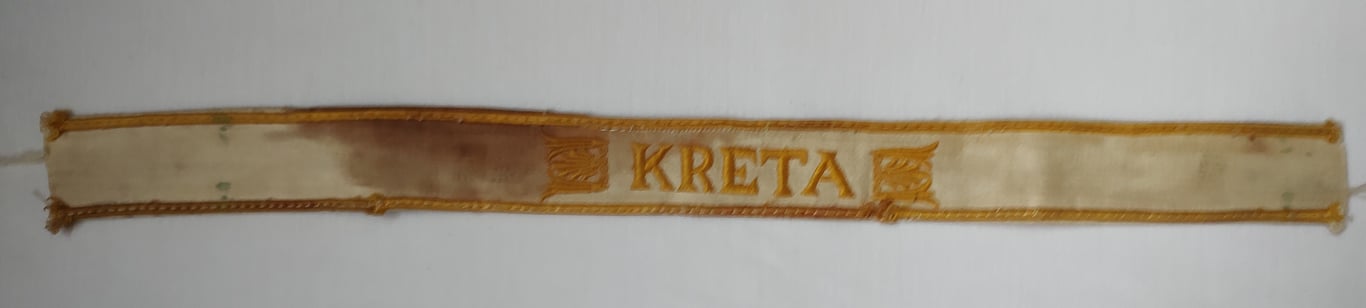 WH cuff-title ('Ärmelstreifen') : 'Kreta'