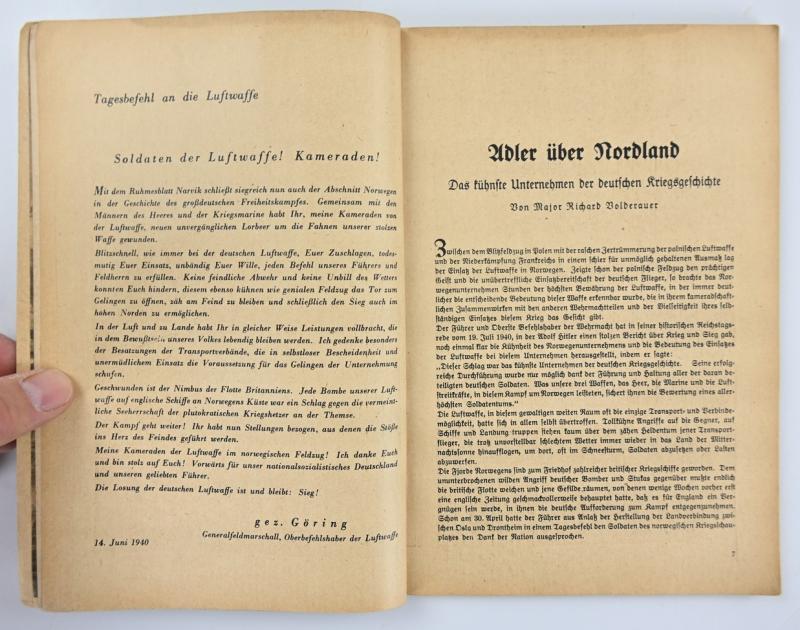 German LW Book 'Stoss in Englands Flanke'