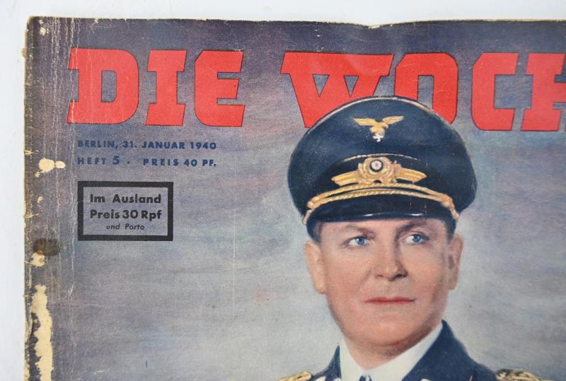 German Third Reich Magazine 'Die Woche' 1940