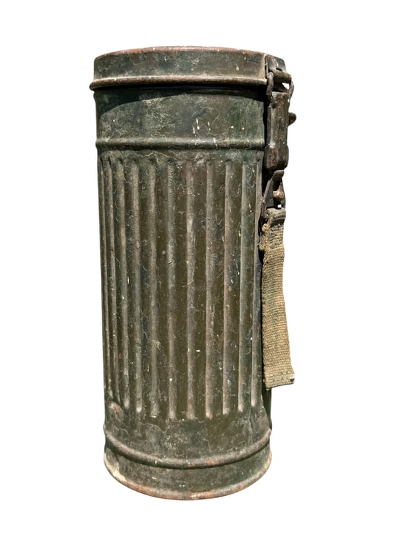 Camouflaged Gasmask Canister