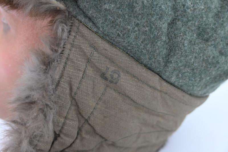 German WH Winter Cap Pelzmutze