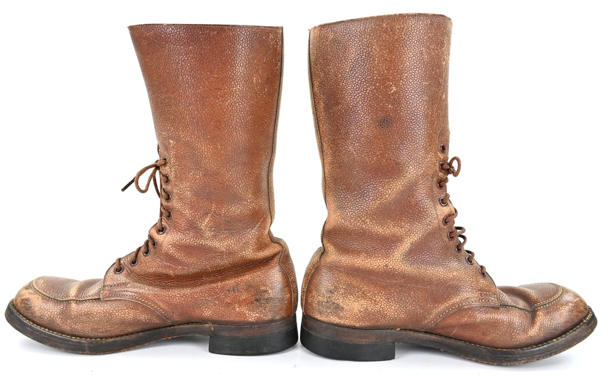 British WW2 Officer Twin Buckle Boots 1942