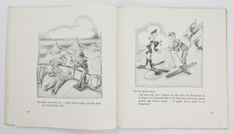 German Book: Nur kein Schema! Lachende Gebirgsjäger am Polarkreis