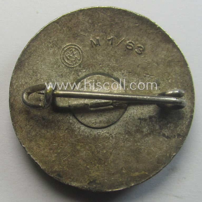 HJ ('Hitlerjugend'): 'HJ-Schiessauszeichnung für Scharfschützen' (maker-marked: 'RzM - M1/63')