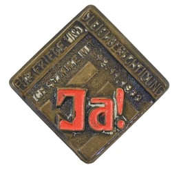 German NSDAP Election Pin 1933