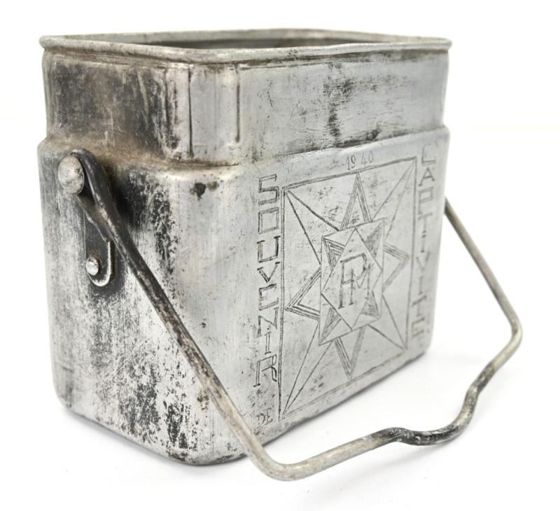 French WW2 POW Messtin
