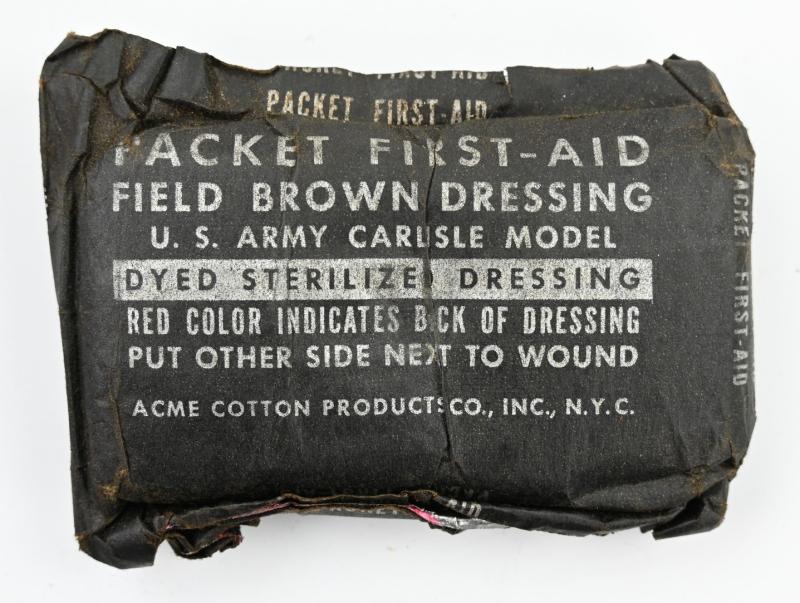 US WW2 First Aid Kit with Pouch