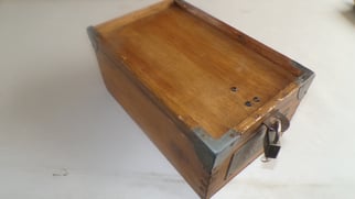 Named Kriegsmarine belongings chest