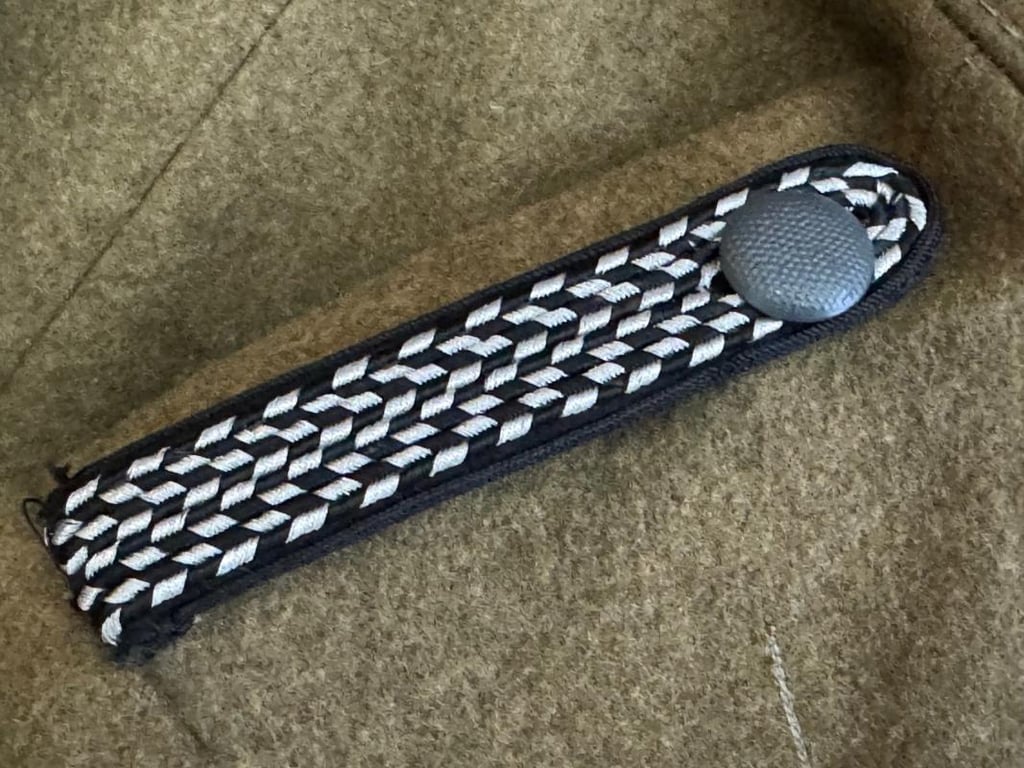 NSKK Greatcoat Complete with insignia....Rare