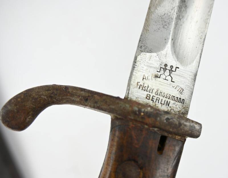 German WW1 M-1898/05 Bayonet with Scabbard