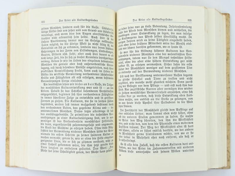 German Adolf Hitler Mein Kampf Book 1938