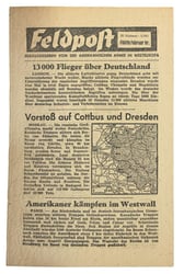 Allied WW2 Droppingsflyer 'Feldpost'