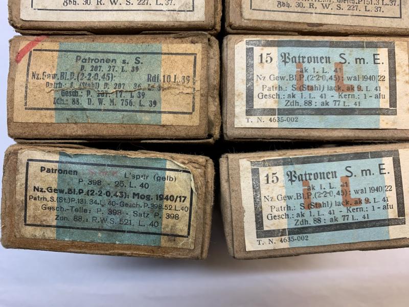 German WW2 Ammunition Boxes