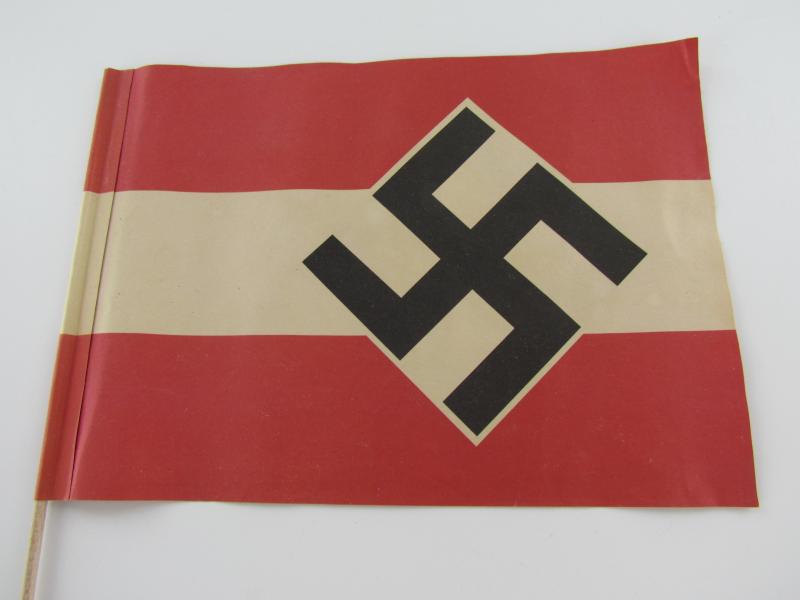 Hitler Youth Paper Flag