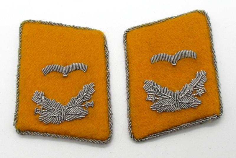 Luftwaffe Flight/FJ 'Leutnant' Collar Tabs