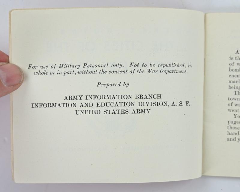 US WW2 Pocketguide to the Netherlands