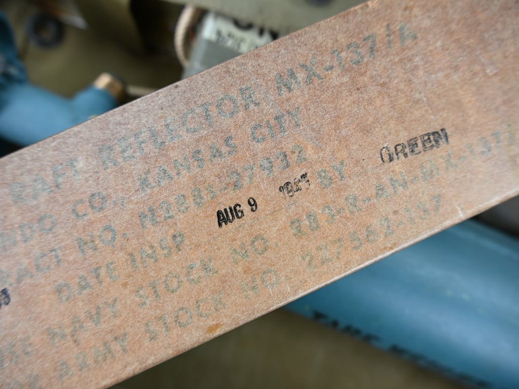 USAAF WW2 Pneumatic Life Raft Pack Type C2