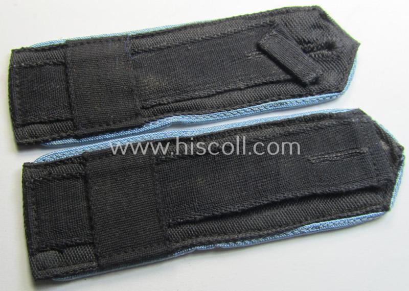 Attractive - and/or fully matching! - pair of: 'Flieger-HJ' (ie. flight 'Hitlerjugend'-) shoulderstraps as was intended for usage by a: 'Hitlerjunge' who was attached to the: 'Bann 564' (Bann 564 = 'Bann Villach' / 'Gebiet Südost-Kärnten'...