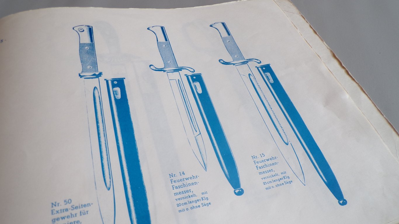 F.W. Höller Solingen Edged Weapons Catalog