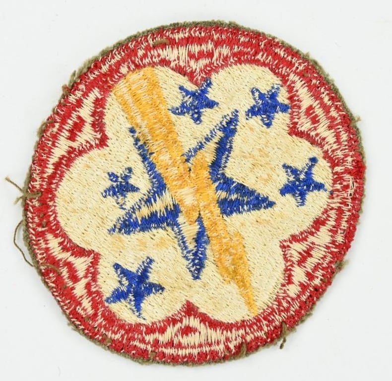 US Army WW2 Forces Western Pacific Shoulder Patch in Four Star Variation
