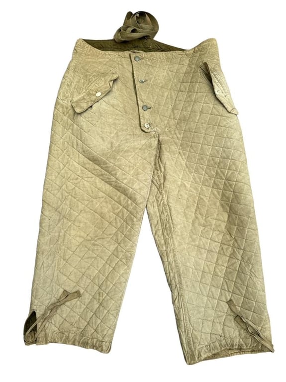Wehrmacht (Heer) Green Quilted Winter Parka & Trousers