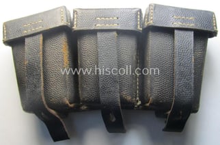 Single, mid-war-period WH (Heeres, Waffen-SS etc.) ammunition-pouch (ie....
