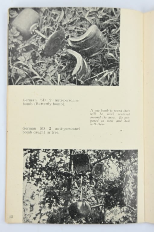 British WW2 Manual Nr. 40 Mines & Boobytraps
