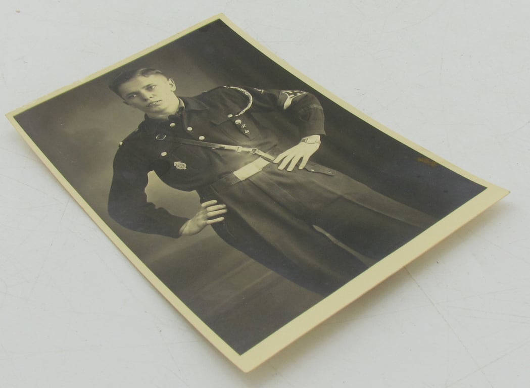 Portrait Photo of a “Hitler Youth (Hitlerjugend) member