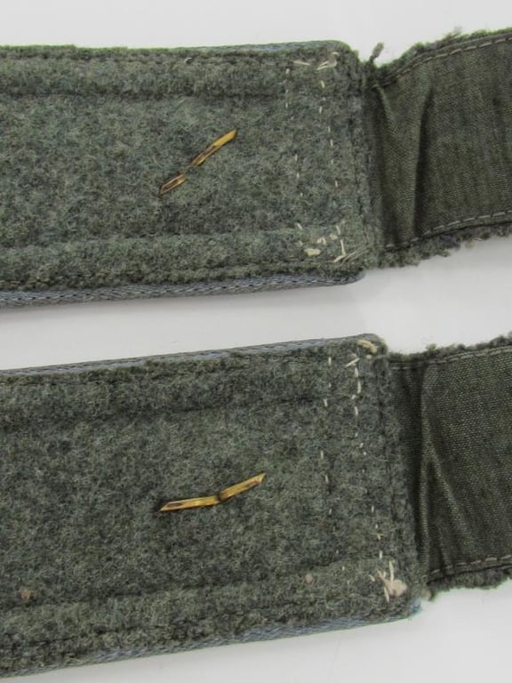 Wehrmacht (Heer) Shoulder Boards for a Transport Troops Officer