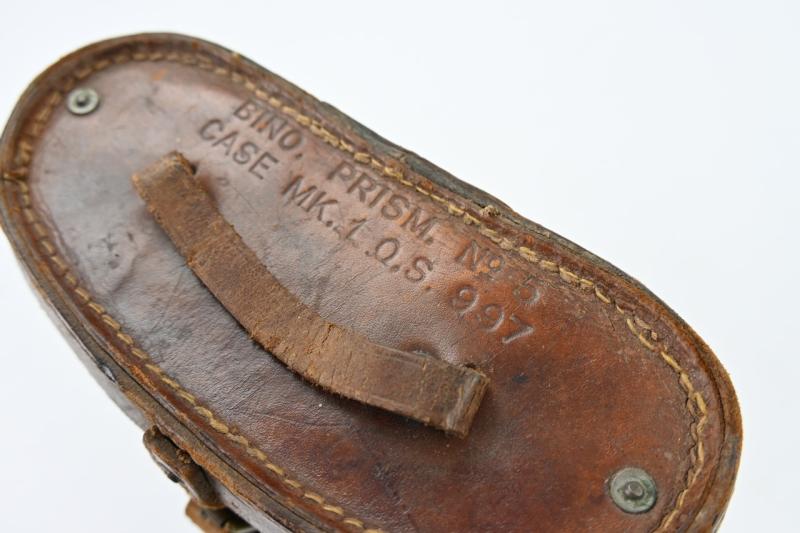 British WW2 Binocular Case with Carrying Strap