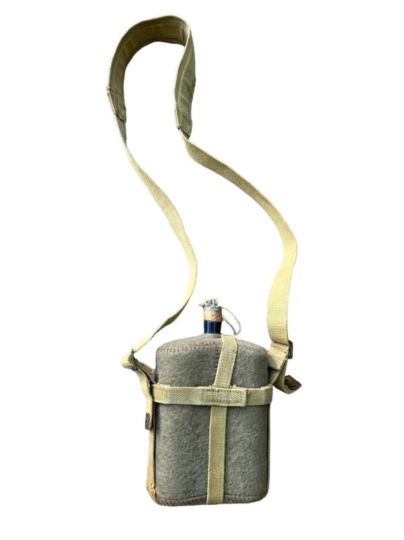British WWII Canteen with Carrying Strap...1940