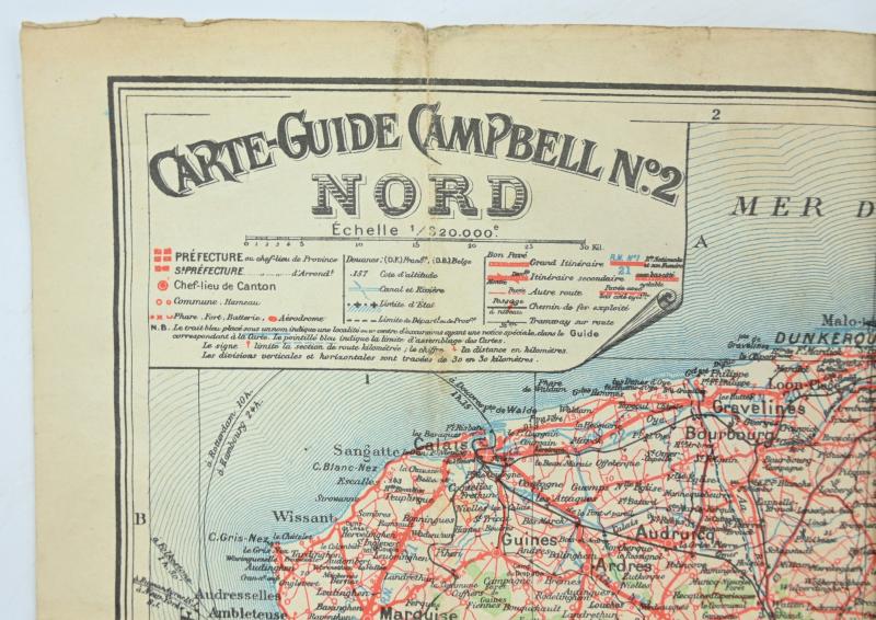 British WW2 Mapcase of Capt. Harris RASC