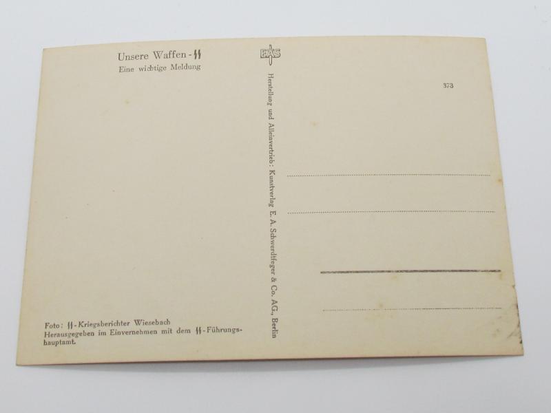 Postcard : Unsere Waffen-SS