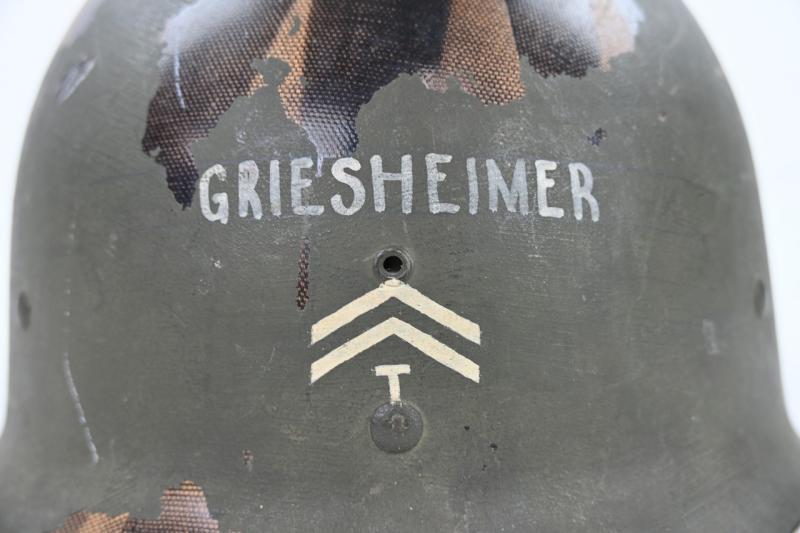 US WW2 M1 Helmet Liner 'Griesheimer'