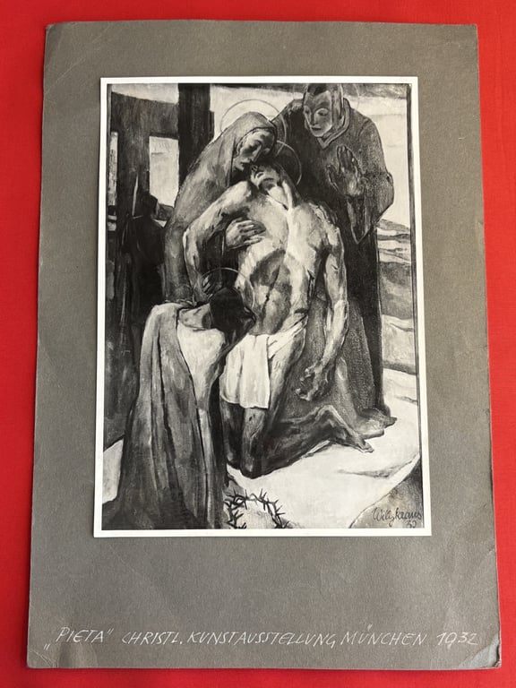 GERMAN WWII VERY RARE ADOLF HITLER AND ALBERT BORMANN HAND SIGNED AUTOGRAPH LETTERS SIGNED COLLECTION, REGARDING ART WORK.   ADDITONAL PHOTOS