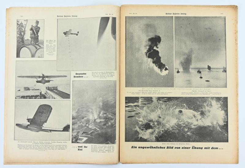 German Berliner Illustrierte Zeitung Newspaper 1940