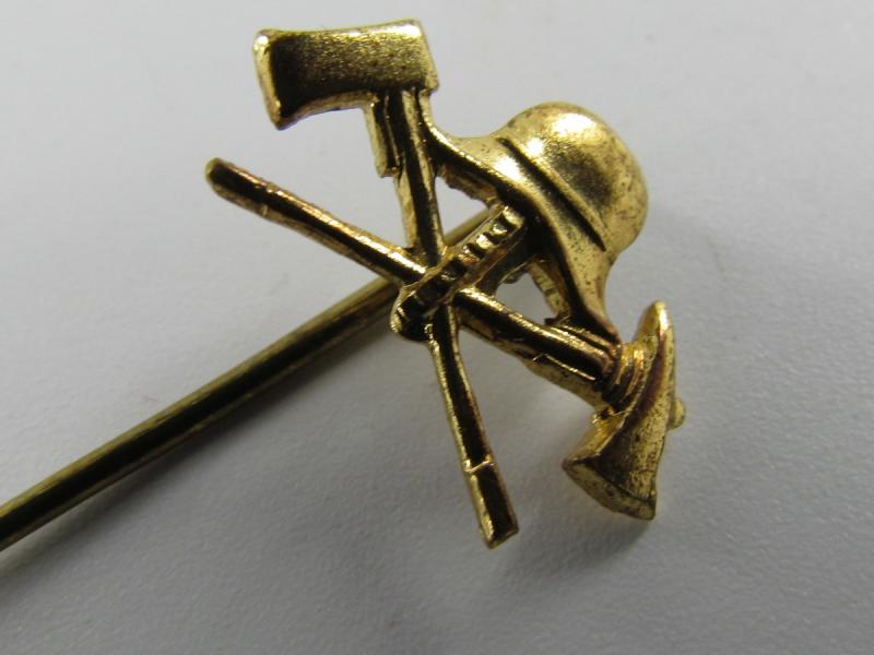 German Fireman's stick pin