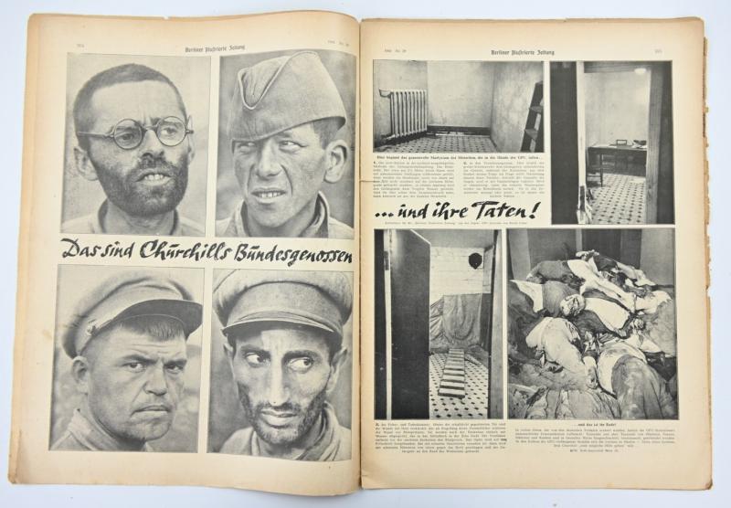 German Berliner Illustrierte Zeitung Newspaper July 1941