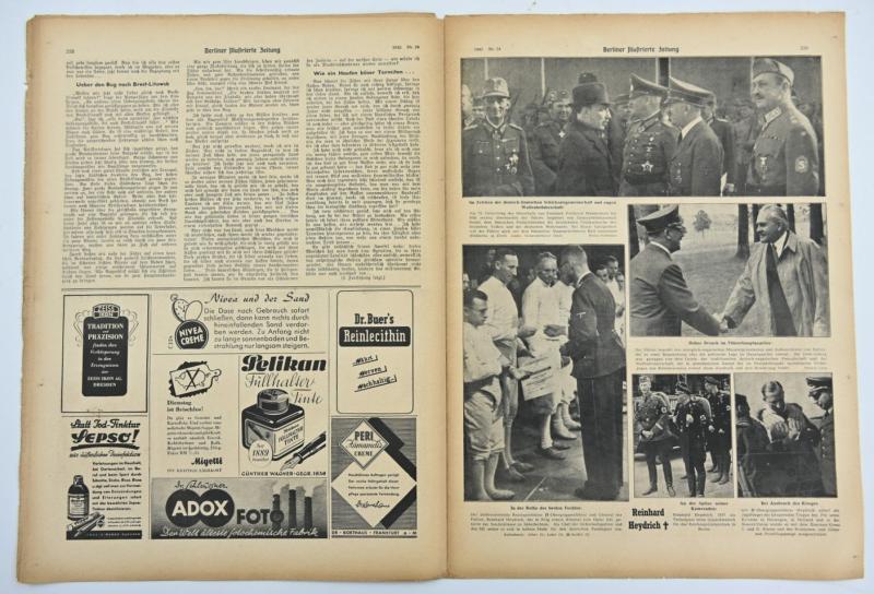 German Berliner Illustrierte Zeitung Newspaper 1942